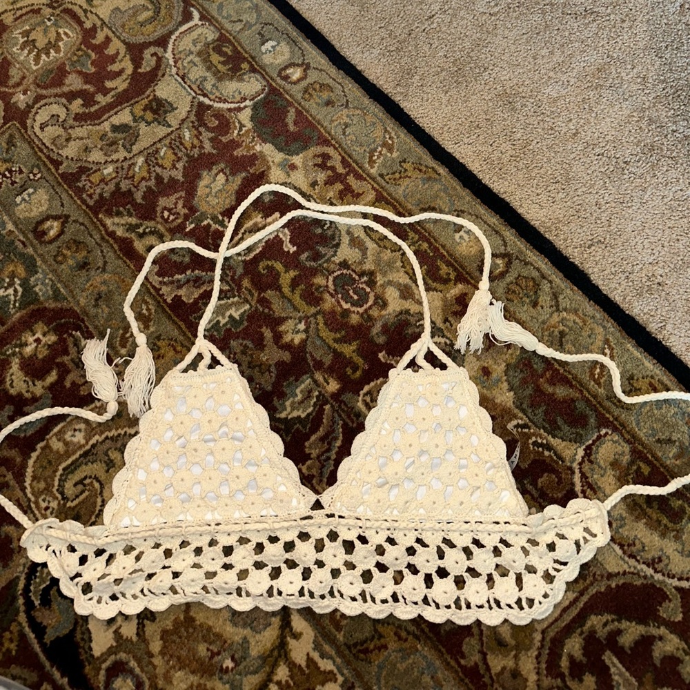 Vitamin A Crochet Swim Top